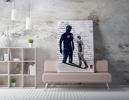 Wallity WY222 Lienzo Decorativo Multicolor 70 x 100 cm